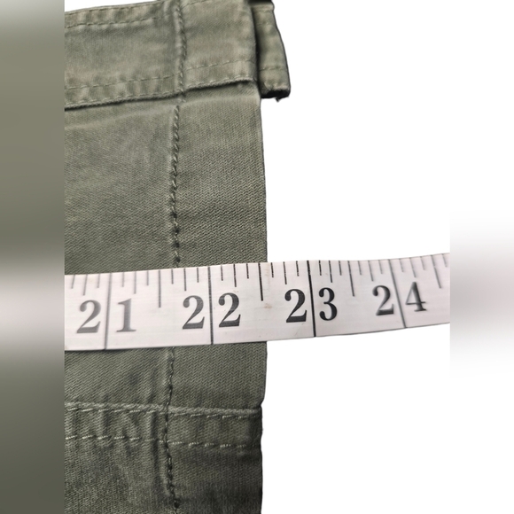 Ann Taylor Loft Jacket Small 6 Green Cargo Utility Military Long Sleeve Womens - Picture 7 of 9